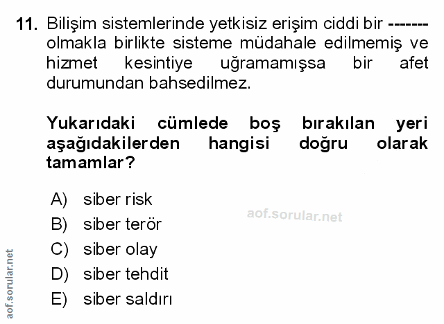 Soru 11