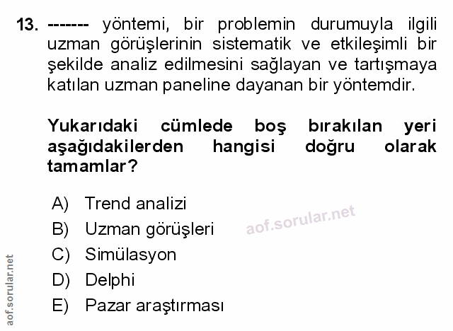 Soru 13