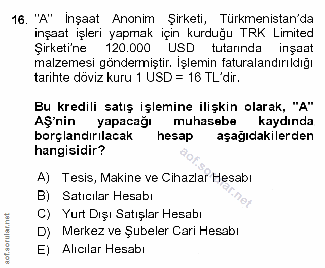 Soru 16
