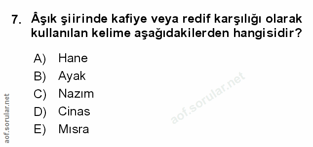Soru 7
