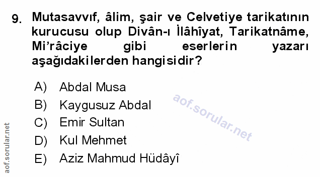 Soru 9