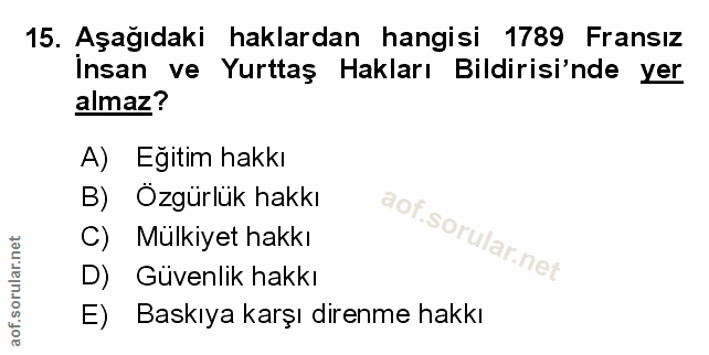 Soru 15