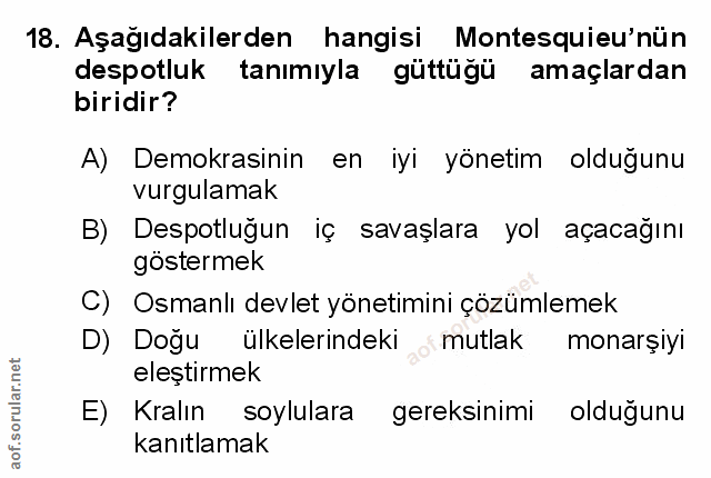 Soru 18