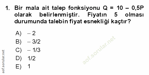 Soru 1