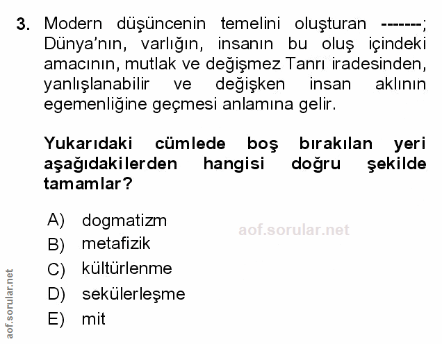 Soru 3