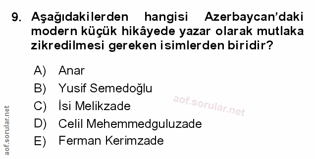 Soru 9