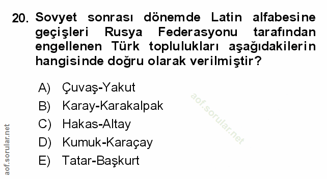 Soru 20