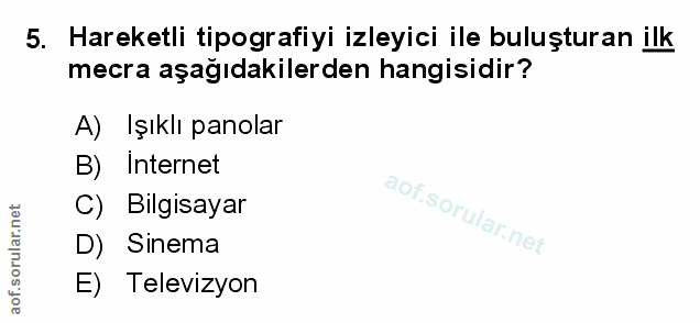 Soru 5