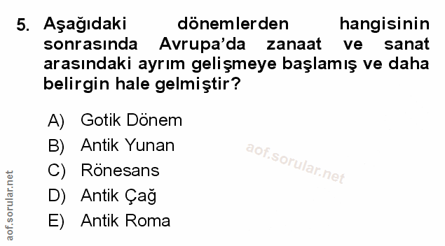 Soru 5