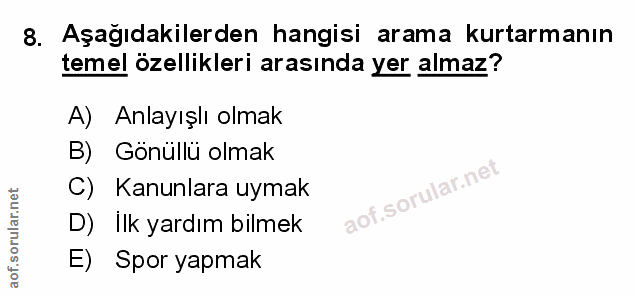 Soru 8
