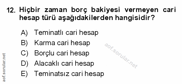 Soru 12