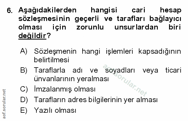 Soru 6