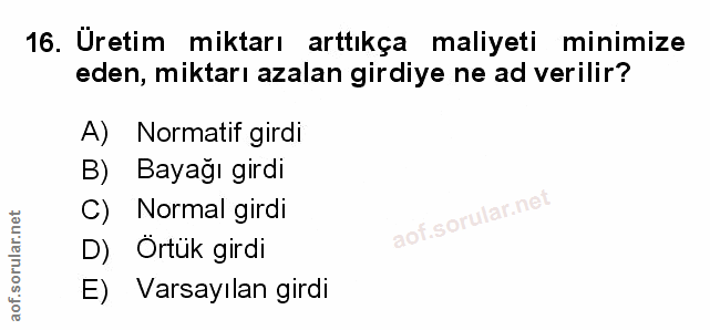 Soru 16