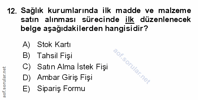 Soru 12