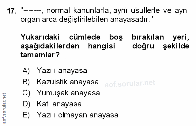 Soru 17
