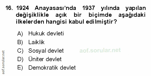 Soru 16