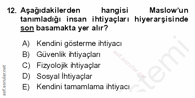 Soru 12