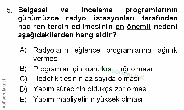 Soru 5