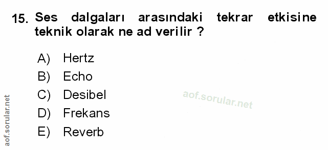 Soru 15