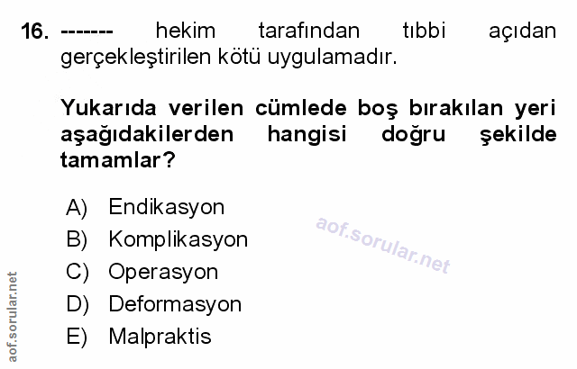 Soru 16