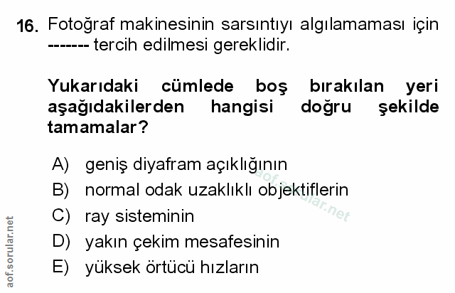 Soru 16