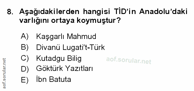 Soru 8