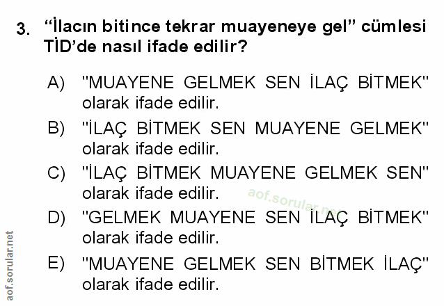 Soru 3