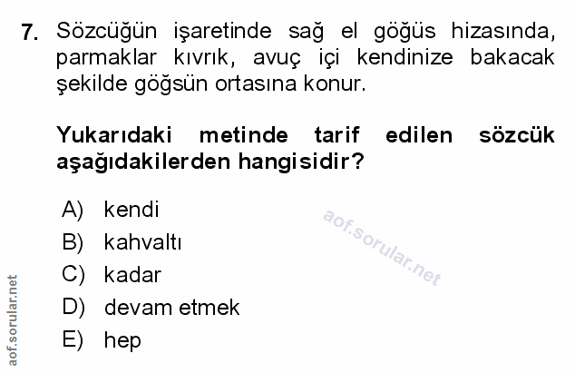 Soru 7