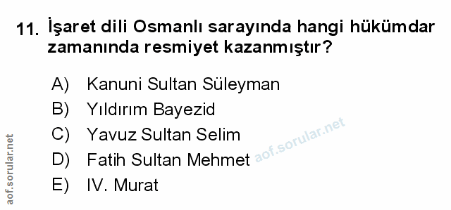 Soru 11