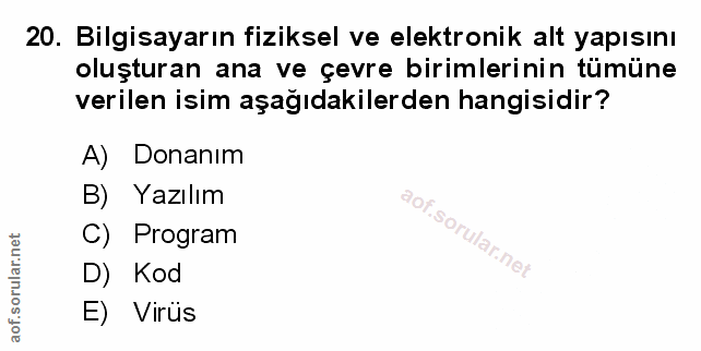 Soru 20