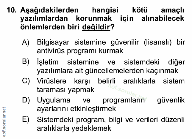Soru 10