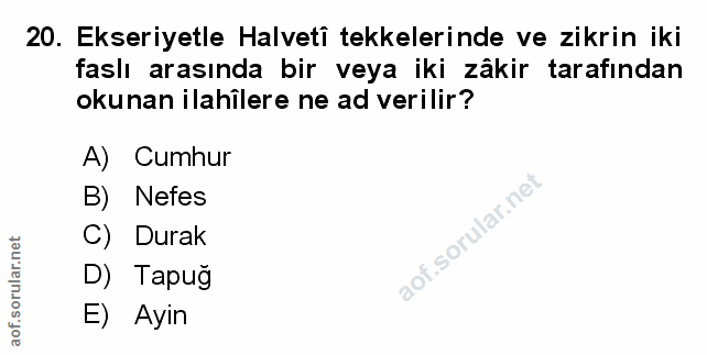 Soru 20