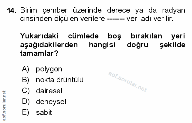 Soru 14
