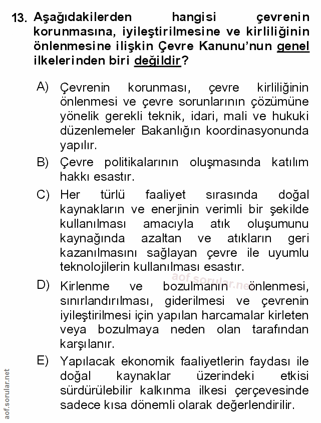 Soru 13