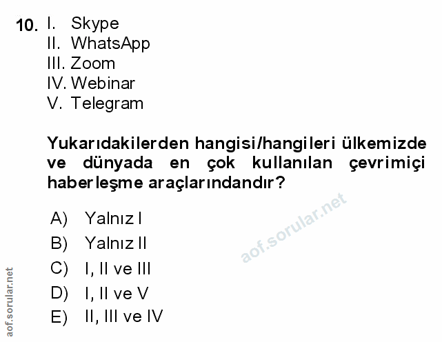 Soru 10