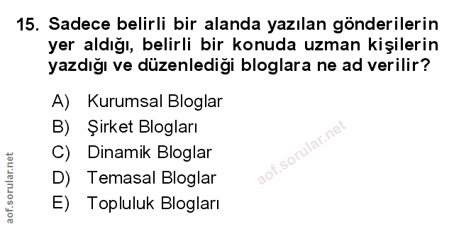 Soru 15