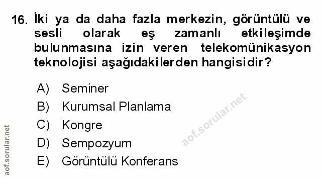 Soru 16