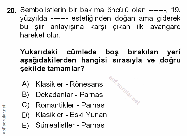 Soru 20