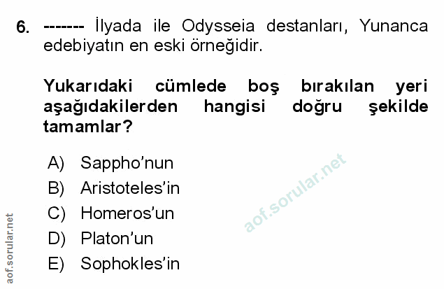 Soru 6