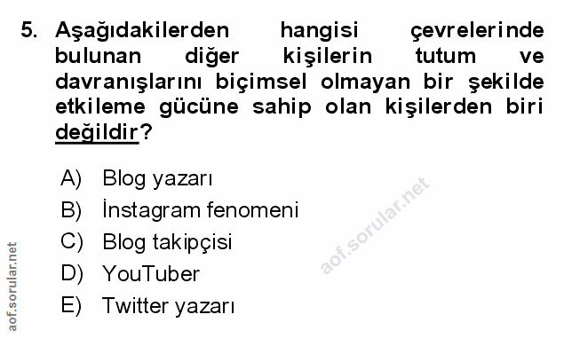 Soru 5