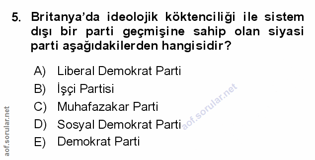Soru 5
