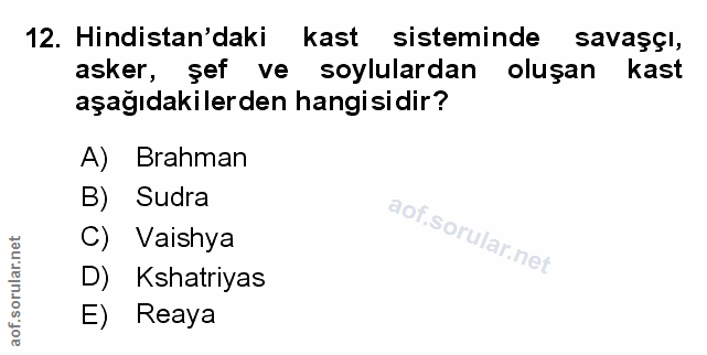 Soru 12