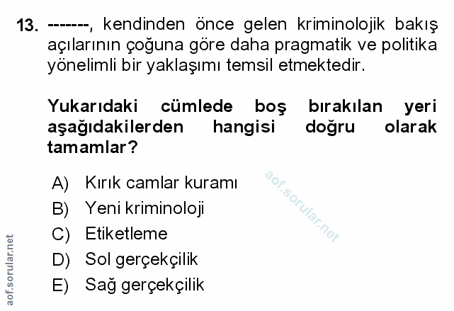 Soru 13