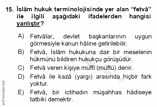 Soru 15