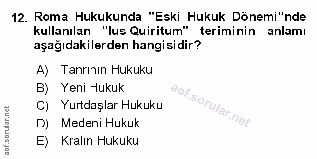 Soru 12