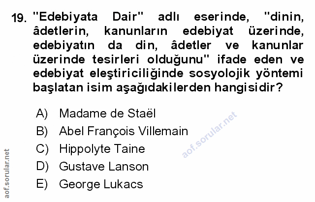 Soru 19