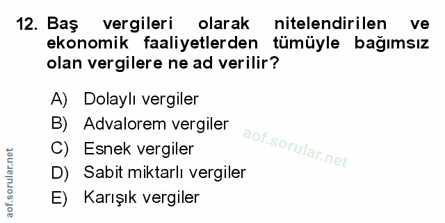 Soru 12