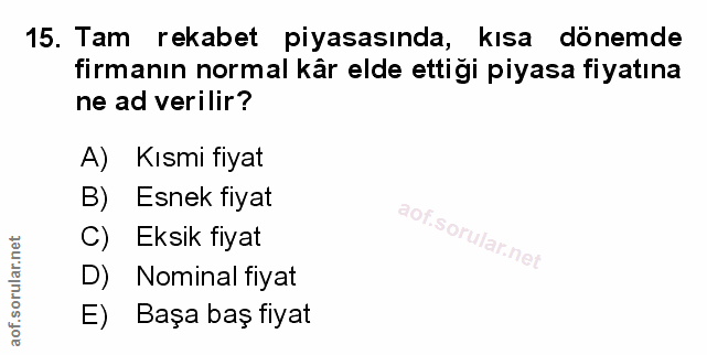 Soru 15