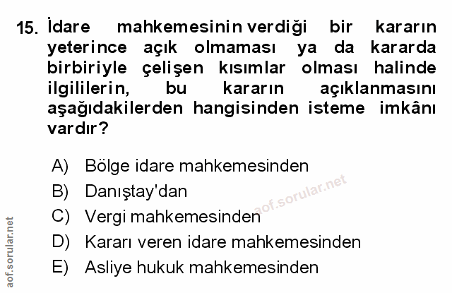 Soru 15