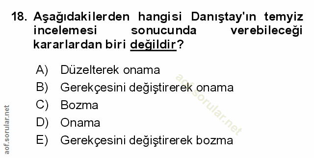 Soru 18